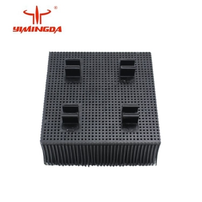 Αυτόματη βούρτσα 100x100x42mm μερών κοπτών σκληρών τριχών πολυ υλικό μπλε/μαύρο χρώμα