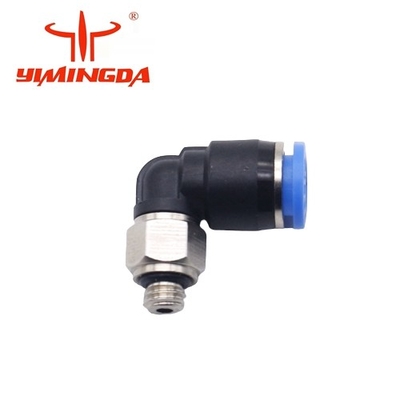 054811 Auto Cutter Parts Pneumatic L Plug Screw QSML-M5-6 Textile Cutting Rooms Parts