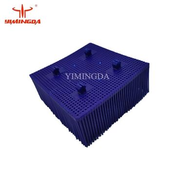 Αριθμός Μέρους 92911003 Τρίχα 1.6" Νάιλον - Τετράγωνο Πόδι Μπλε Χρώμα Για Μηχανή Αυτόματου Κοπτικού