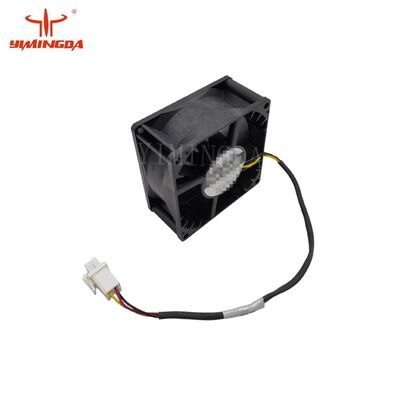 Ανταλλακτικό Μηχανής Κοπής Υφασμάτων No. 1012453000 / 1011409000 Ανεμιστήρας, 80x80x38mm, 90CFM, 24VDC