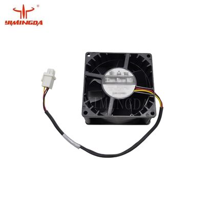 Ανταλλακτικό Μηχανής Κοπής Υφασμάτων No. 1012453000 / 1011409000 Ανεμιστήρας, 80x80x38mm, 90CFM, 24VDC