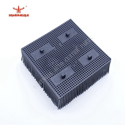Νάυλον αυτόματη μαύρη βούρτσα 100 X 100 X 42mm φραγμών σκληρών τριχών κοπτών για το Morgan